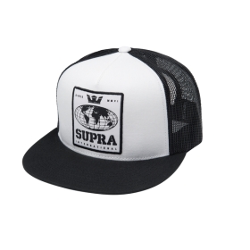 Supra INTERNATIONS TRUCKER Hatt Tilbehør Hvite/Svart | NO-98952